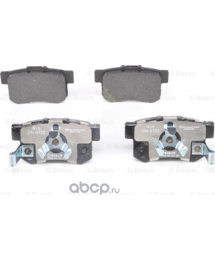 BOSCH Колодки дисковые задние Фото 3