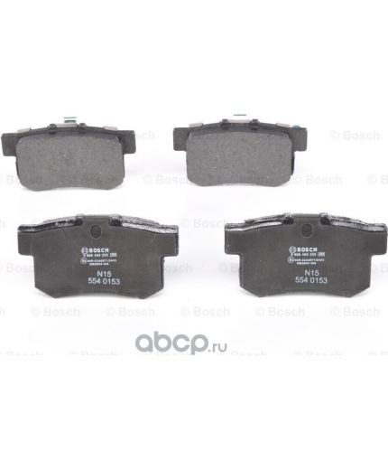 BOSCH Колодки дисковые задние Фото 4