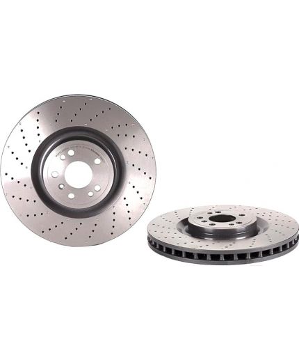 BREMBO Тормозной диск передний перфорированный Фото 3