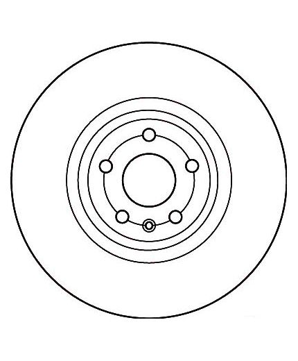 TRW Тормозной диск передний Фото 2