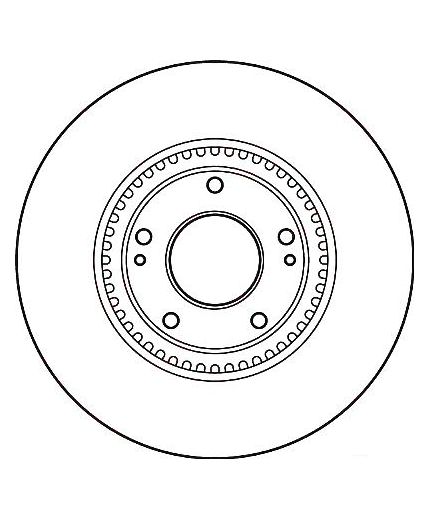 TRW Тормозной диск передний Фото 2