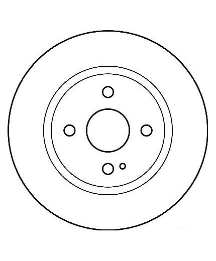 TRW Тормозной диск передний Фото 2