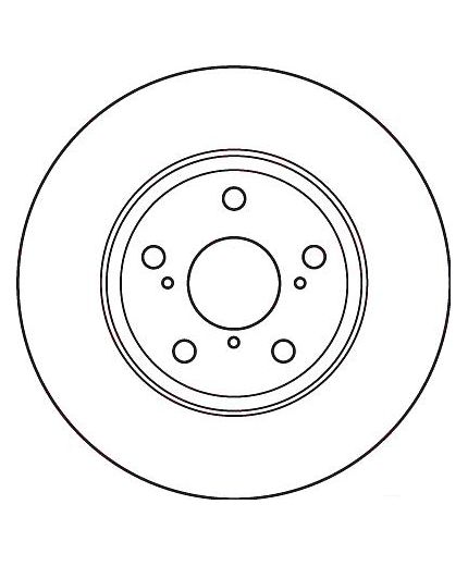 TRW Тормозной диск передний Фото 3