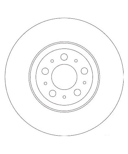 TRW Тормозной диск передний Фото 2