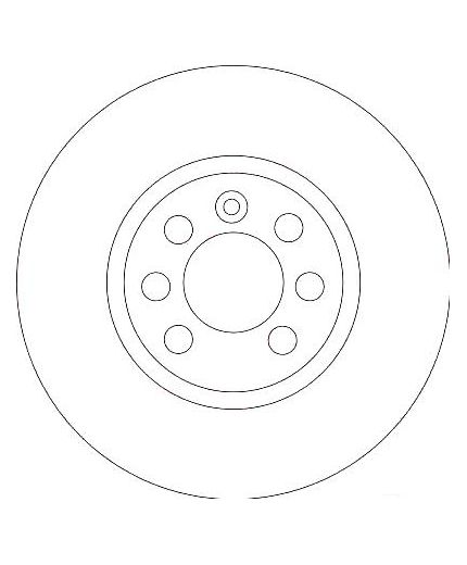 TRW Тормозной диск передний Фото 3