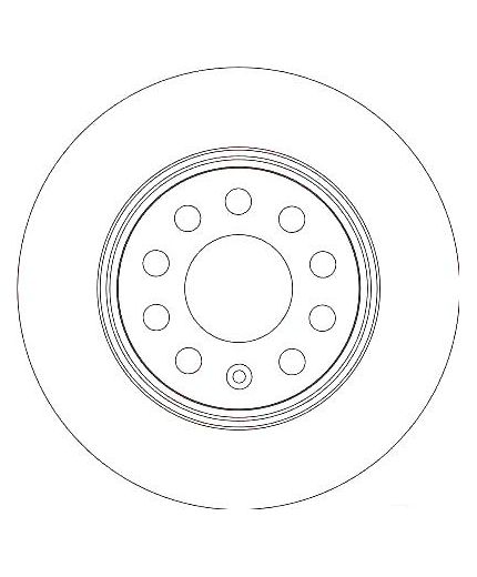 TRW Тормозной диск передний Фото 2