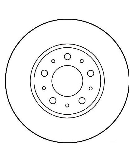TRW Тормозной диск передний Фото 2