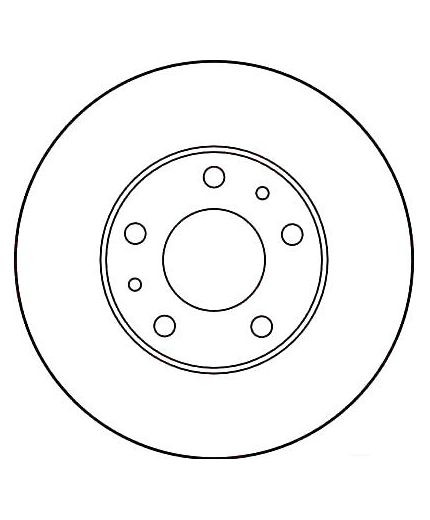 TRW Тормозной диск передний Фото 2