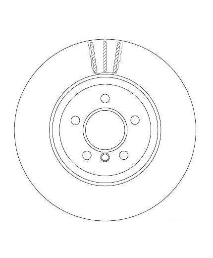TRW Тормозной диск задний Фото 2