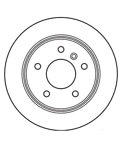 TRW Тормозной диск задний Фото 2