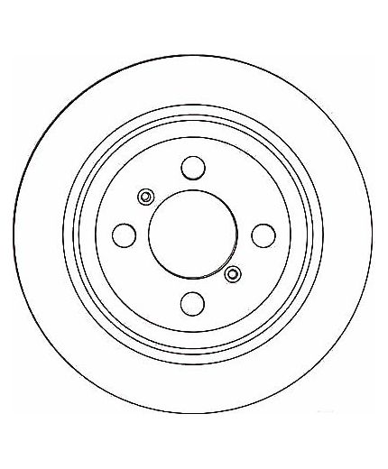 TRW Тормозной диск задний Фото 2