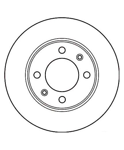 TRW Тормозной диск задний