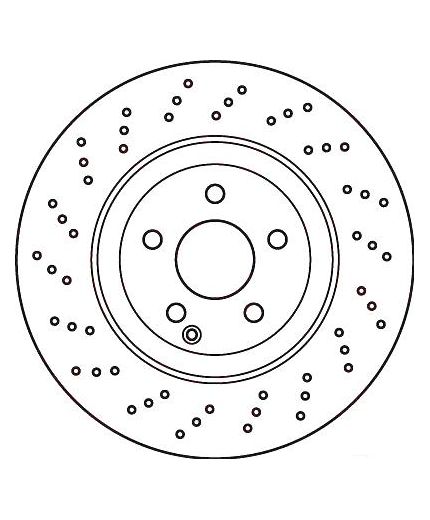 TRW Тормозной диск передний Фото 2