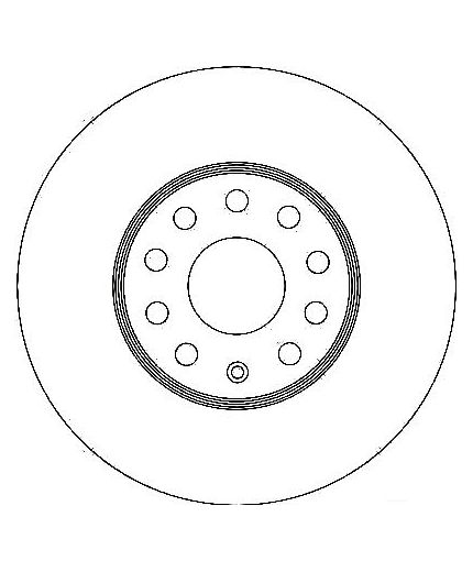 TRW Тормозной диск передний Фото 3