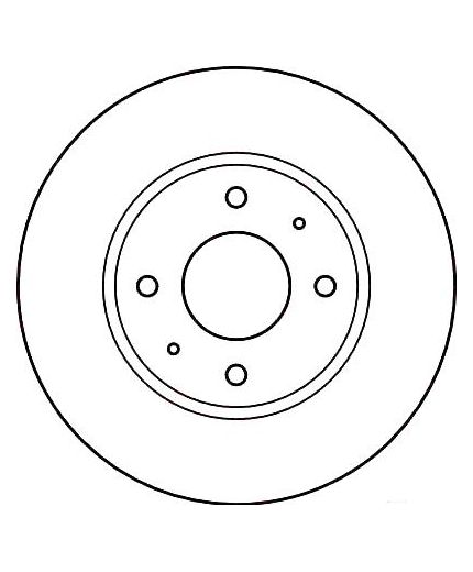 TRW Тормозной диск передний Фото 2