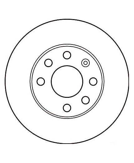 TRW Тормозной диск передний Фото 2