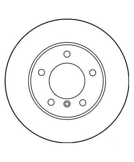 TRW Тормозной диск