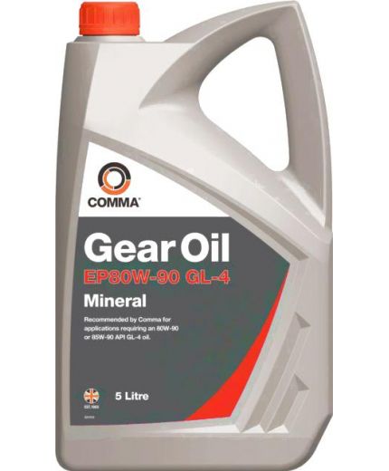 Трансмиссионное масло COMMA EP80W-90 GL-5 5л