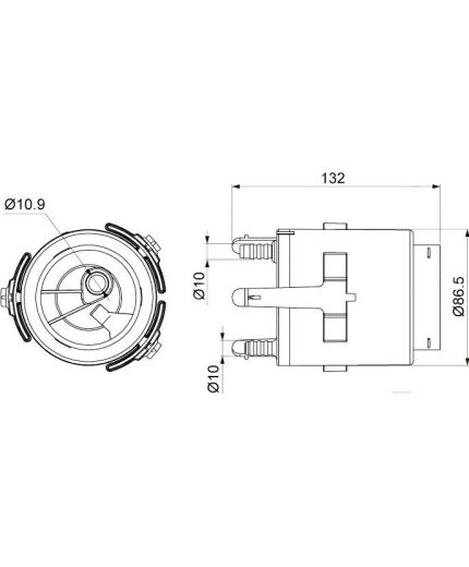 Lynxauto Фильтр топливный