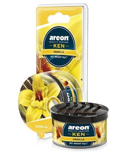AREON Ароматизатор воздуха Areon Ken Blister Vanilla