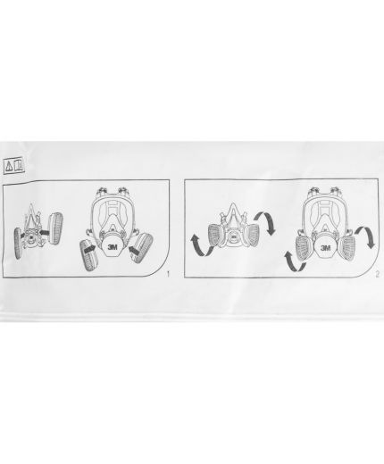 3M Фильтры угольные ABEK-1, комплект, 2 шт Фото 8