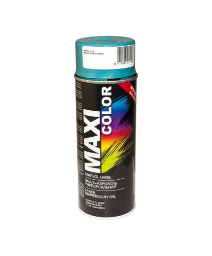 MAXI COLOR Эмаль-аэрозоль универсальная RAL5021 водная синь 400мл
