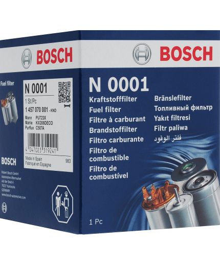 BOSCH Фильтр топливный