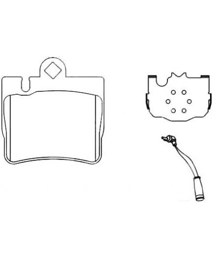 BOSCH Колодки дисковые