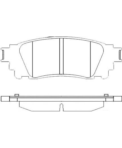 BOSCH Колодки дисковые
