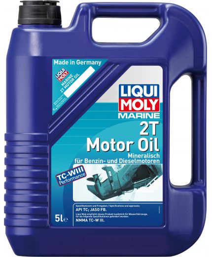 LIQUI MOLY Масло лодок Marine 2T Motor Oil 5л