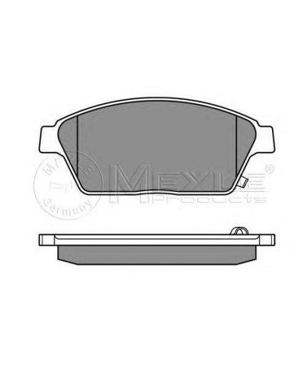 MEYLE Колодки дисковые 4 шт