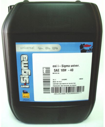 ENI I-SIGMA UNIVERSAL 10W-40 20л