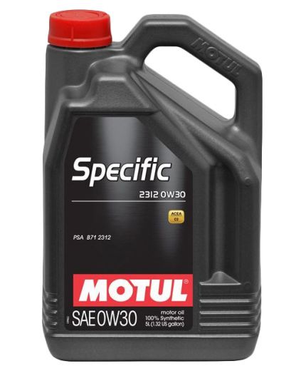 Моторное масло MOTUL Specific 2312 0W-30 5л (ЗАМЕНА 105739)