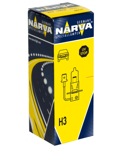 NARVA Лампочка H3 12V-55W Фото 7