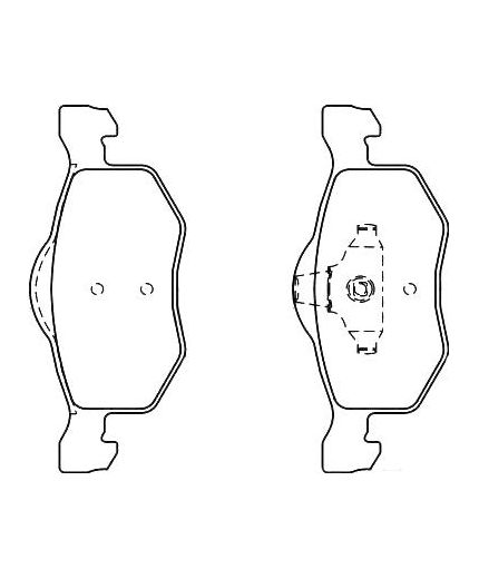 BOSCH Колодки дисковые