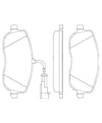 BOSCH Колодки дисковые Фото 2