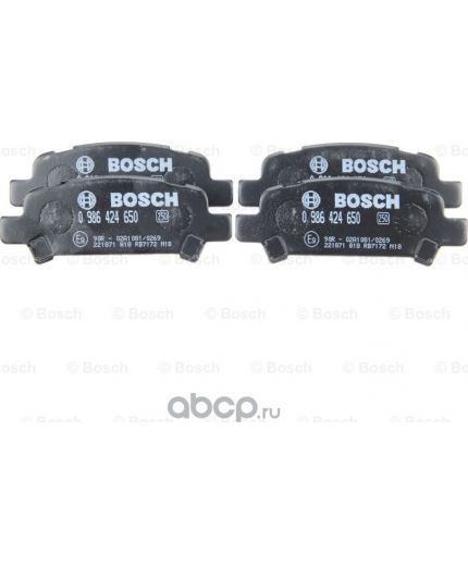 BOSCH Колодки дисковые задние Фото 3