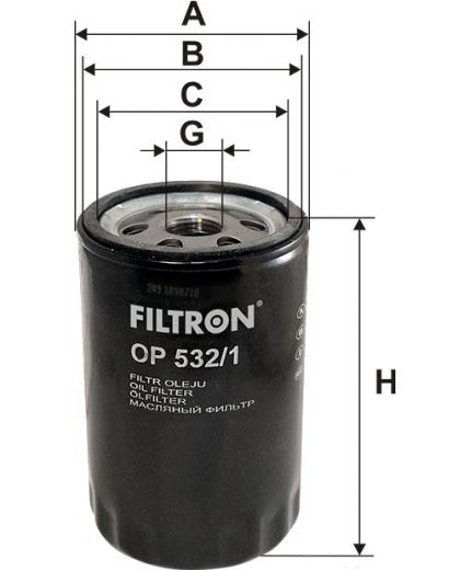 FILTRON Фильтр масляный Фото 3