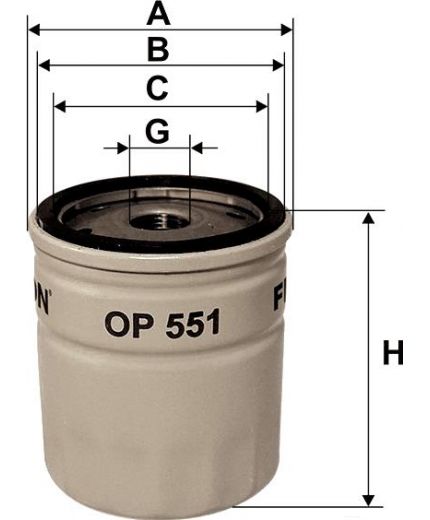 FILTRON Фильтр масляный Фото 3