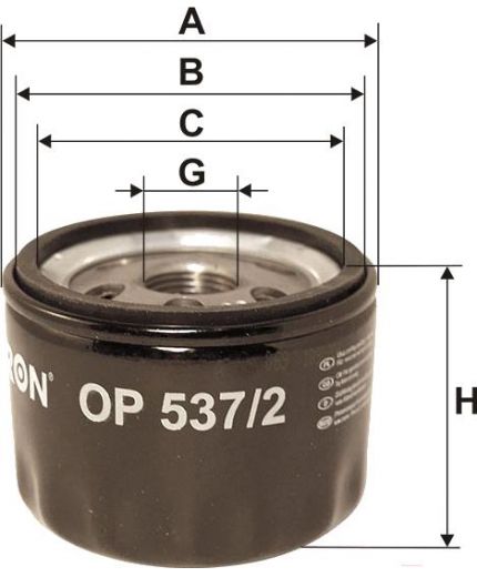 FILTRON Фильтр масляный Фото 2