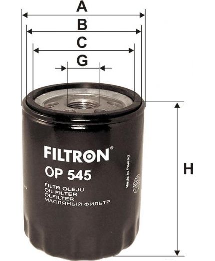 FILTRON Фильтр масляный Фото 2