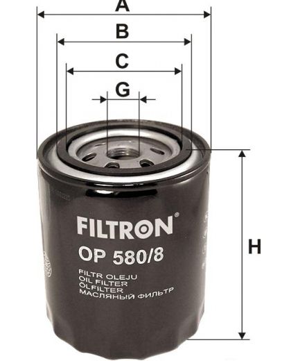 FILTRON Фильтр масляный Фото 3