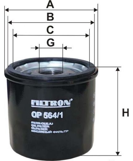 FILTRON Фильтр масляный Фото 3