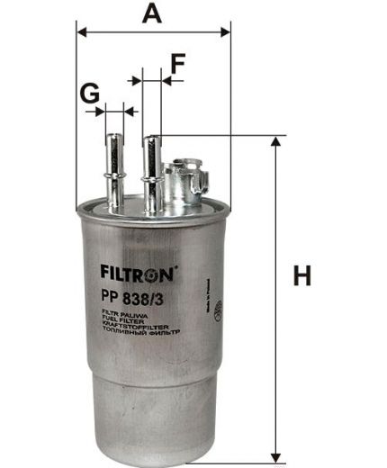 FILTRON Фильтр топливный Фото 2