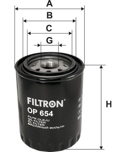 FILTRON Фильтр масляный Фото 2