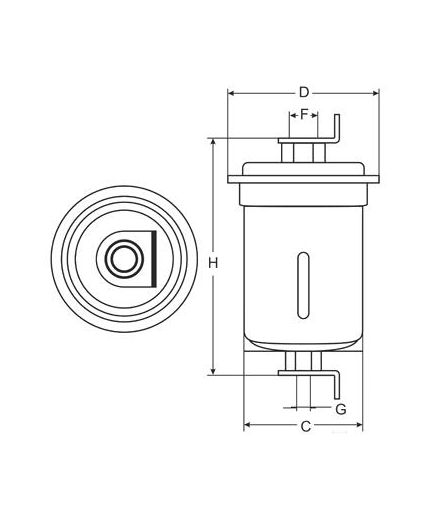 SCT Фильтр топливный Фото 2