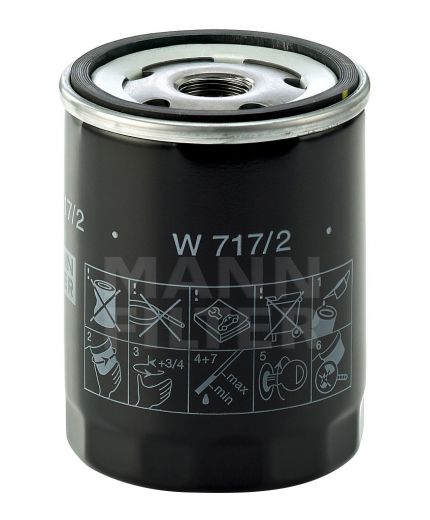 Mann-Filter Фильтр масляный Фото 3