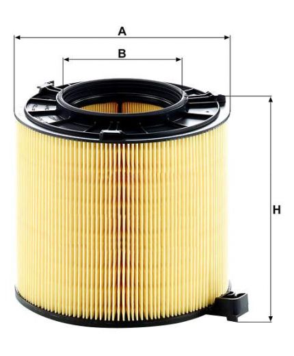 Mann-Filter Фильтр воздушный Фото 2