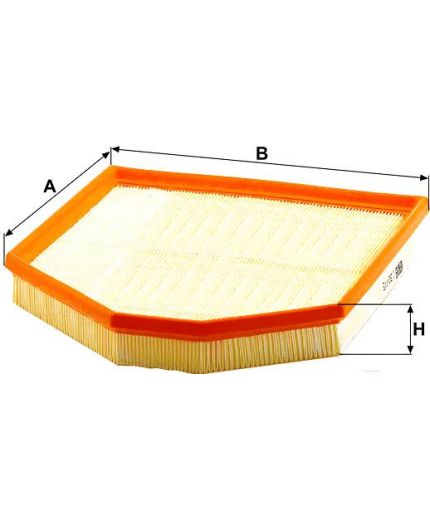 Mann-Filter Фильтр воздушный Фото 5