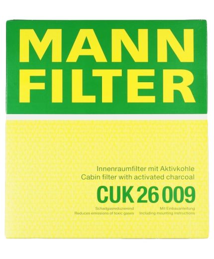 Mann-Filter Фильтр салонный угольный Фото 3